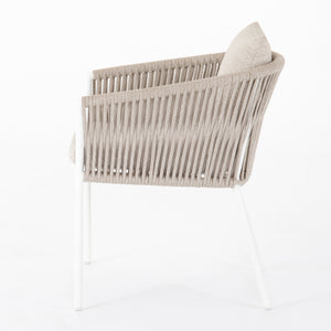 Porto Outdoor Dining Chair - White
