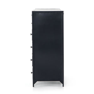 Belmont 8 Drawer Tall Dresser-Black