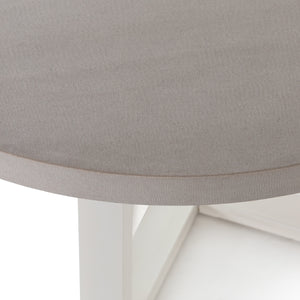 Cyrus Round Outdoor Dining Table - Sand