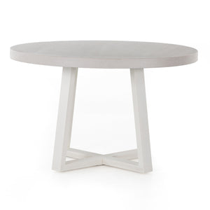 Cyrus Round Outdoor Dining Table - Sand