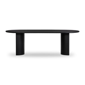 Paden Dining Table 94"- Black Acacia