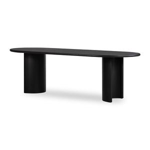 Paden Dining Table 94"- Black Acacia
