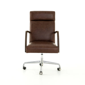 Bryson Desk Chair - Havana Brown