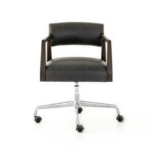 Tyler Desk Chair - Chaps Ebony