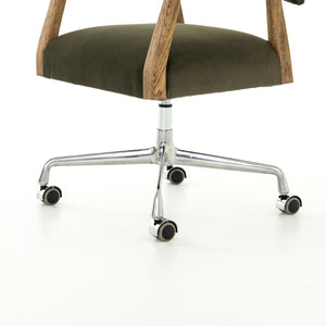 Tyler Desk Chair - Velvet Loden