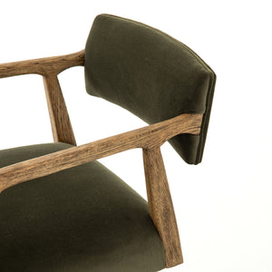 Tyler Desk Chair - Velvet Loden