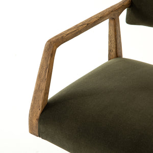 Tyler Desk Chair - Velvet Loden