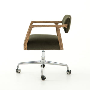 Tyler Desk Chair - Velvet Loden