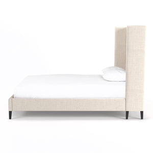 Madison Upholstered Queen Bed - Cambric Ivory