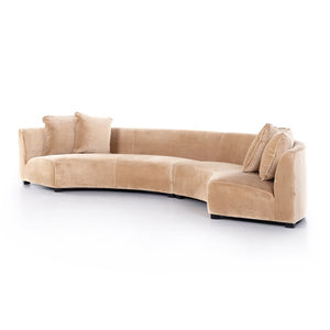 Liam 2pc Sectional-Surrey Camel