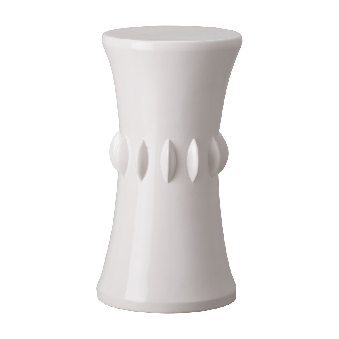 Jewel Stand with a White Glaze
