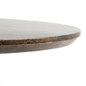 Powell 42" Bistro Table-English Brown