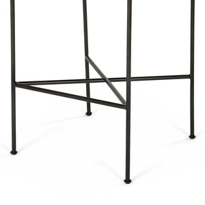 Wharton Stool-Distressed Black-Bar