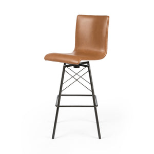 Diaw Swivel Bar Stool - Sedona Butterscotch