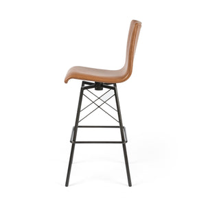 Diaw Swivel Bar Stool - Sedona Butterscotch