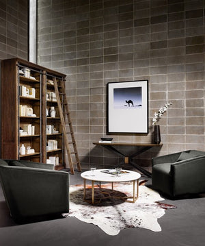 York Swivel Chair-Modern Velvet Smoke