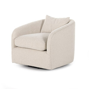 Topanga Swivel Chair-Knoll Natural