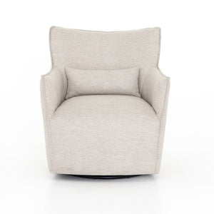 Kimble Swivel Chair-Noble Platinum