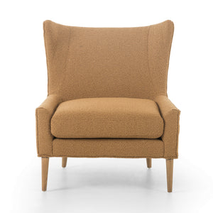 Marlow Wing Chair-Copenhagen Amber