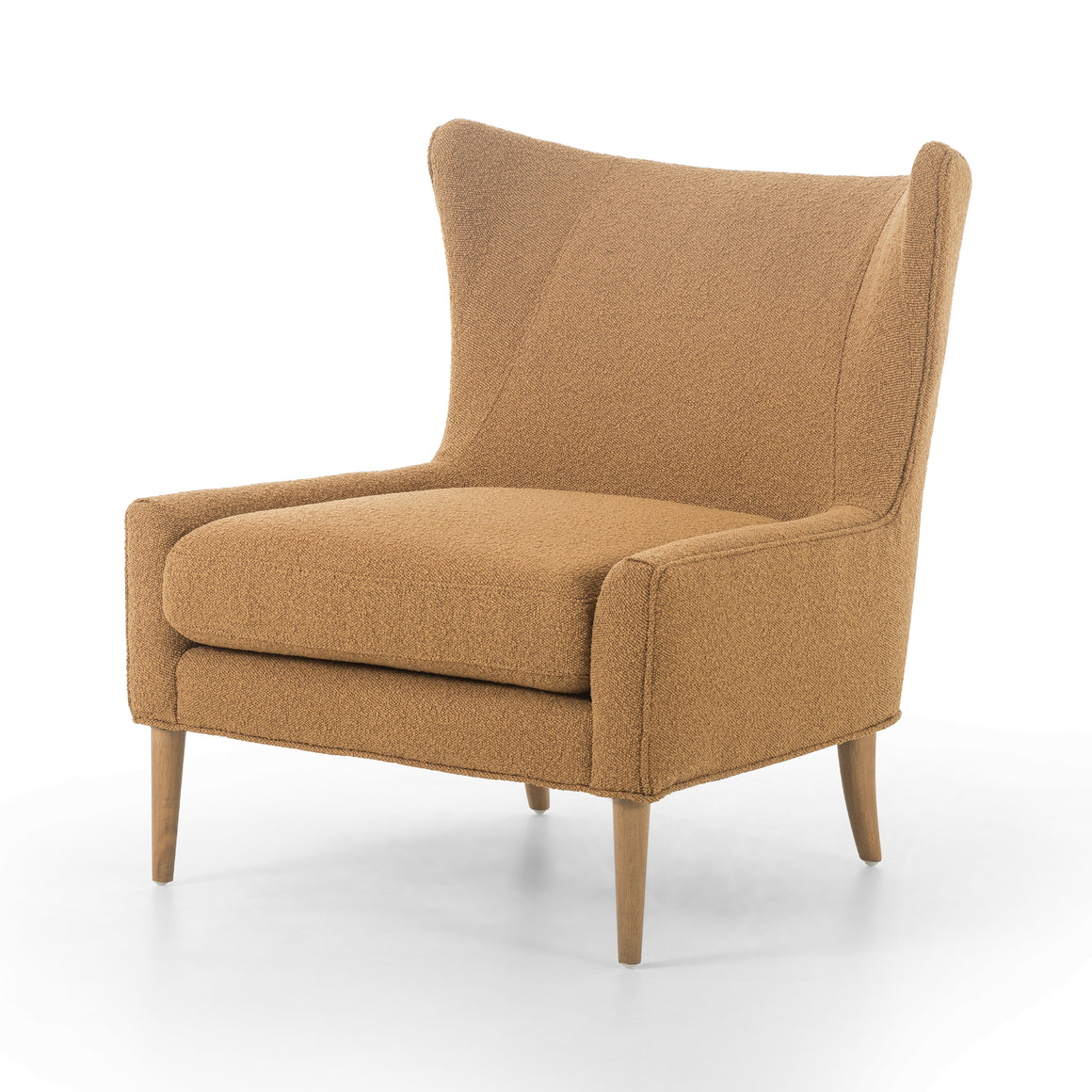 Marlow Wing Chair-Copenhagen Amber