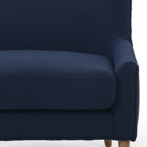 Marlow Wing Chair-Copenhagen Indigo