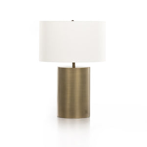 Cameron Table Lamp-Light Antique Brass