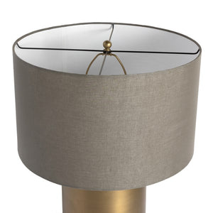 Cameron Table Lamp-Ombre Antique Brass