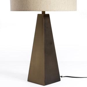 Leander Table Lamp-Dark Antique Brass