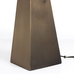 Leander Table Lamp-Dark Antique Brass