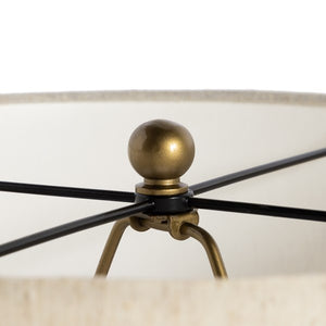 Leander Table Lamp-Dark Antique Brass