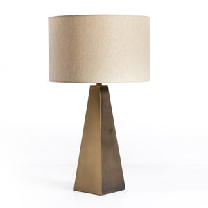 Leander Table Lamp-Dark Antique Brass