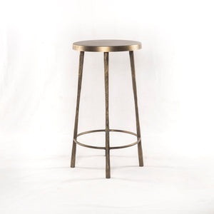 Westwood Stool-Antique Brass-Counter