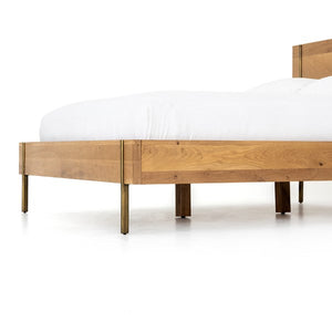 Carlisle Bed-Natural Oak-Queen