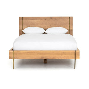 Carlisle Bed-Natural Oak-Queen