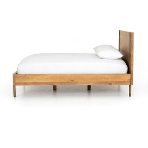 Carlisle Bed-Natural Oak-Queen