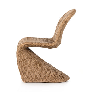 PORTIA OUTDOOR DINING CHAIR-VINTAGE NATURAL