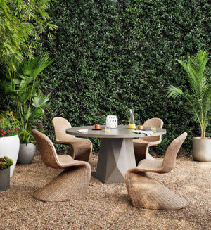 PORTIA OUTDOOR DINING CHAIR-VINTAGE NATURAL