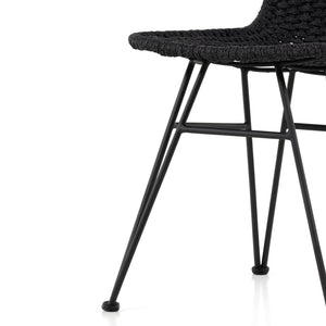 Dema Outdoor Dining Chair-Dark Grey