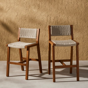 Delano Outdoor Stool-Natural-Counter