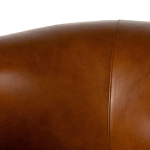 Mila Swivel Chair-Riviera Cognac