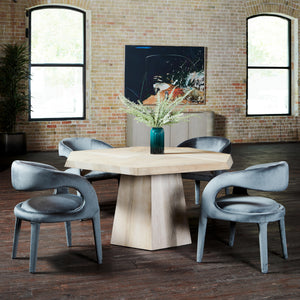 Brooklyn Dining Table - Ashen Walnut