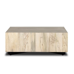 Hudson Square Coffee Table-Bleached