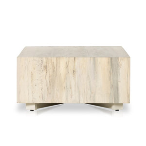 Hudson Square Coffee Table-Bleached