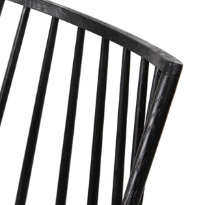 Lewis Windsor Chair-Black Oak