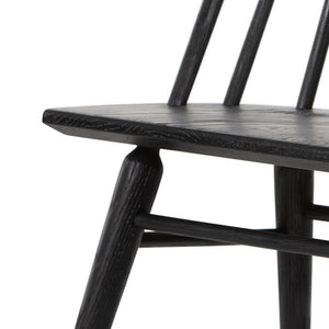 Lewis Windsor Chair-Black Oak