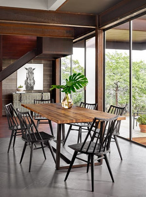 Lewis Windsor Chair-Black Oak