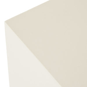 Parish Concrete Cube-White Concrete