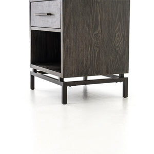 Greta Nightstand-Autumn Grey