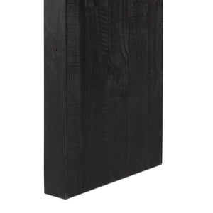 Matthes Console Table-Aged Black Pine