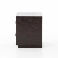 Suki Nightstand - Burnished Black